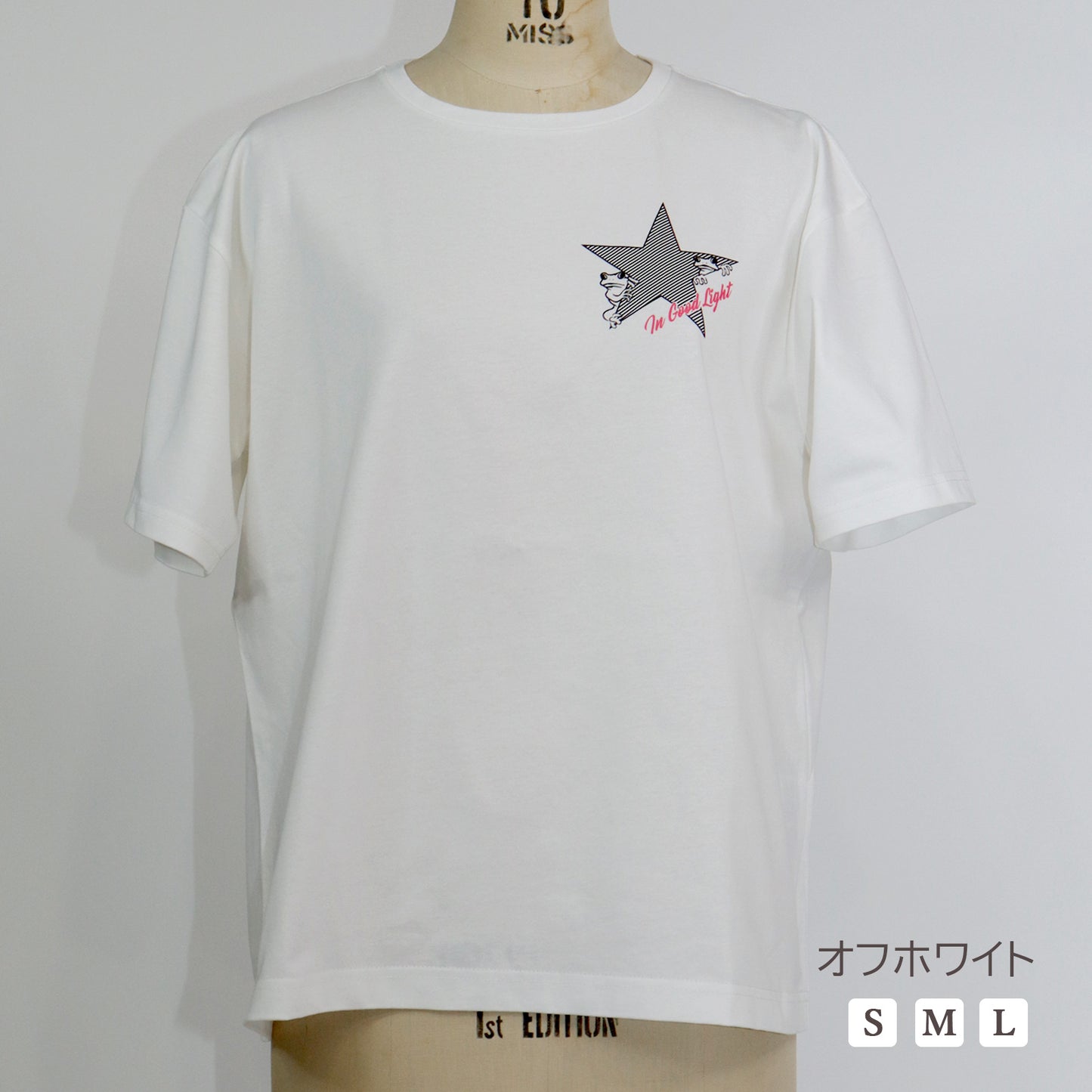 双子カエルプリントTシャツ【小柄女性向け 小さいサイズ対応】
