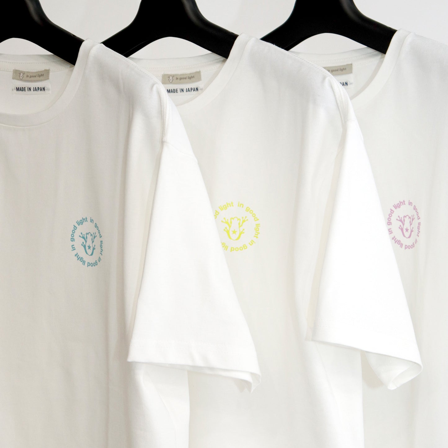 ロゴカエルプリントTシャツ【小柄女性向け 小さいサイズ対応】